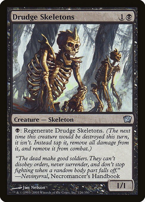 Drudge Skeletons (9ED) (Foil) (#126★)