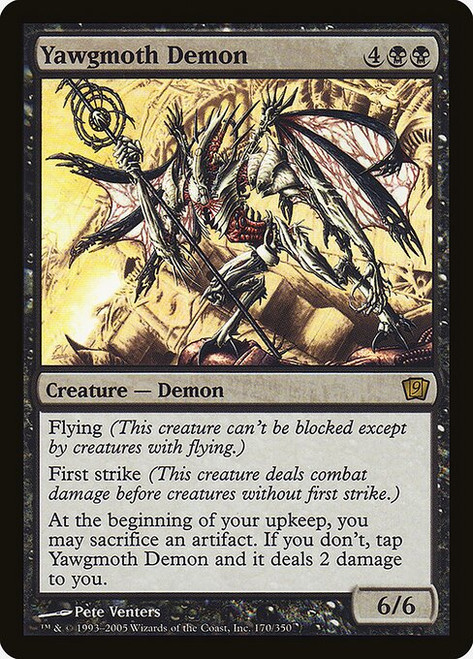 Yawgmoth Demon (9ED) (Foil) (#170★)
