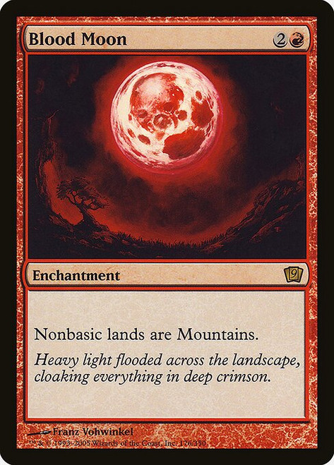 Blood Moon (9ED) (Foil) (#176★)