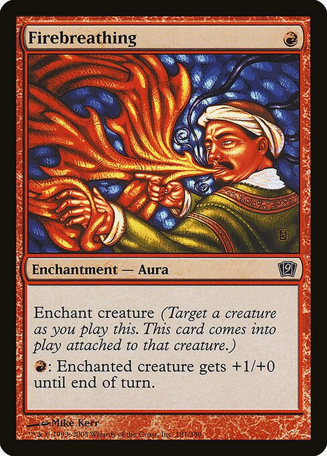 Firebreathing (9ED) (Foil) (#181★)