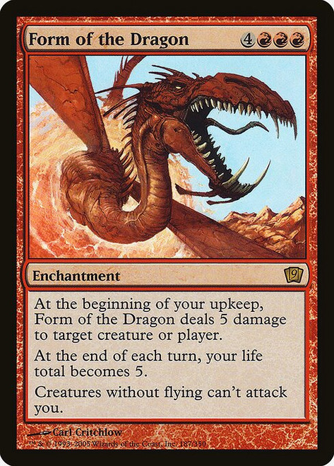 Form of the Dragon (9ED) (Foil) (#187★)