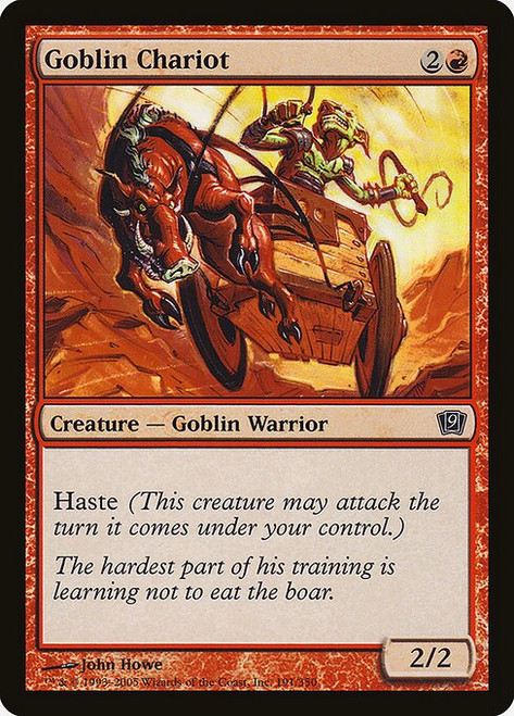 Goblin Chariot (9ED) (Foil) (#191★)