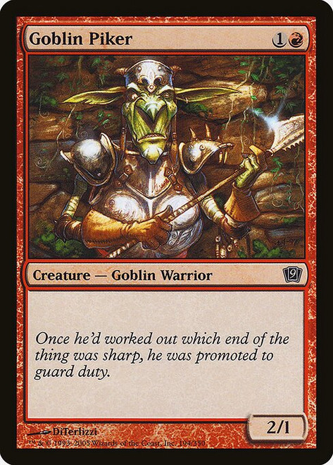 Goblin Piker (9ED) (Foil) (#194★)