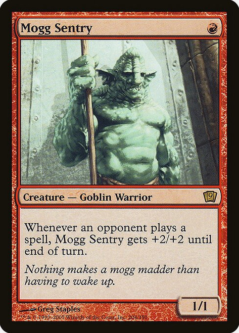 Mogg Sentry (9ED) (Foil) (#204★)