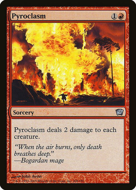 Pyroclasm (9ED) (Foil) (#208★)