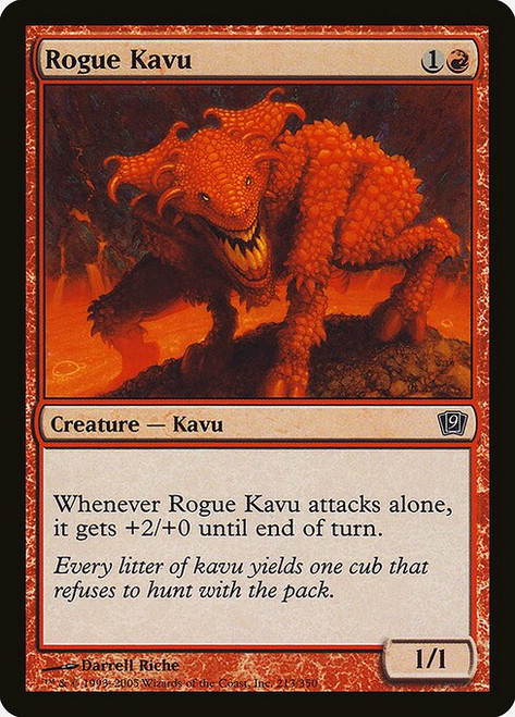 Rogue Kavu (9ED) (Foil) (#213★)