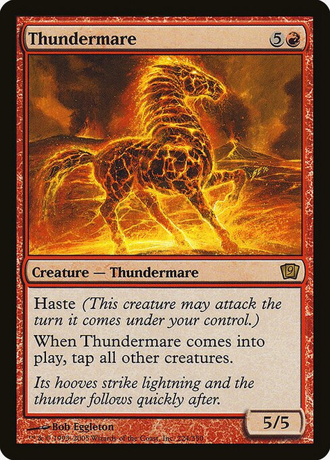 Thundermare (9ED) (Foil) (#224★)