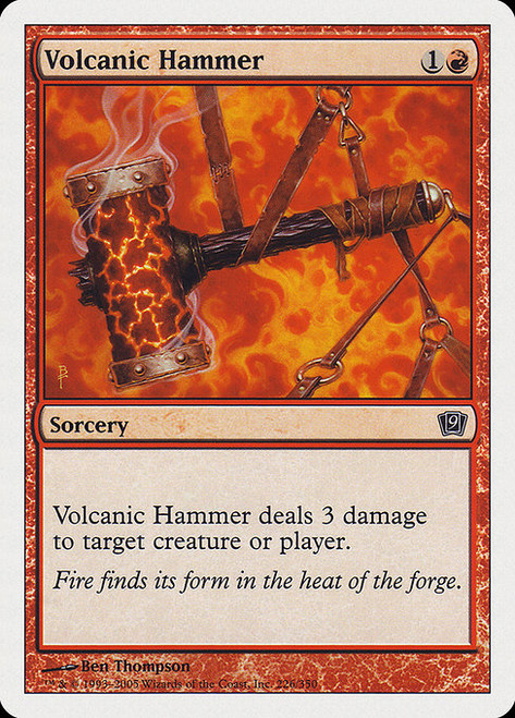 Volcanic Hammer (9ED) (#226)