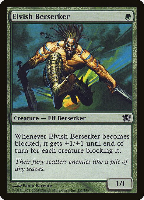 Elvish Berserker (9ED) (Foil) (#237★)