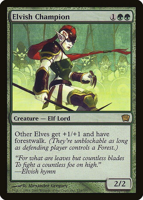 Elvish Champion (9ED) (Foil) (#238★)