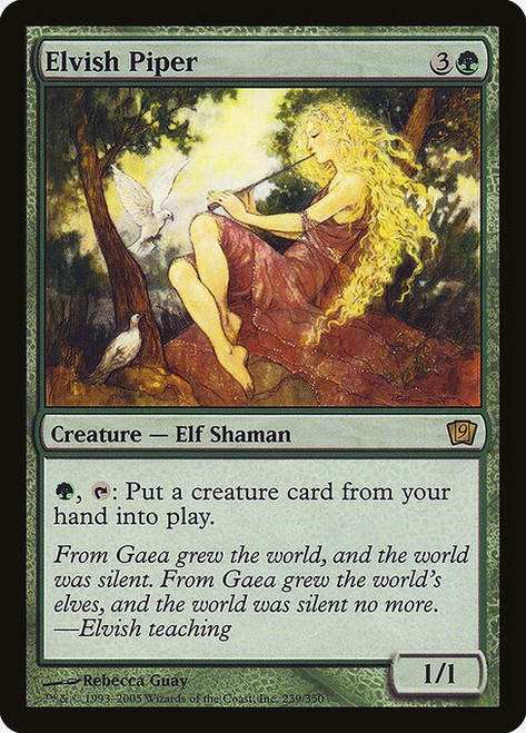 Elvish Piper (9ED) (Foil) (#239★)