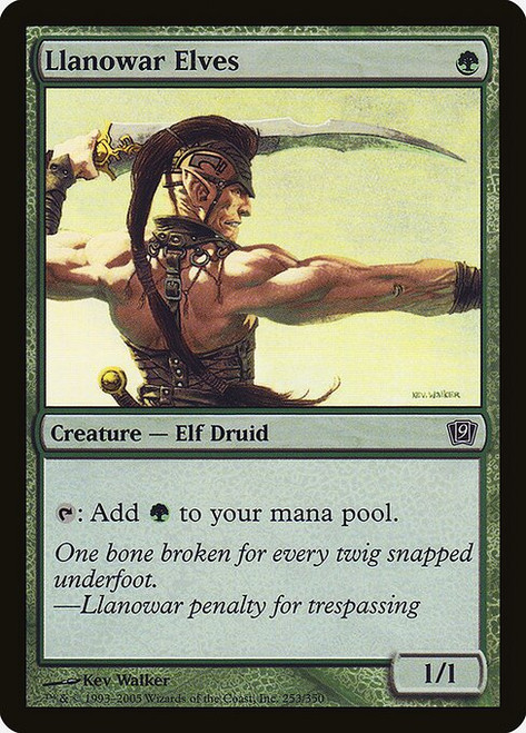 Llanowar Elves (9ED) (Foil) (#253★)