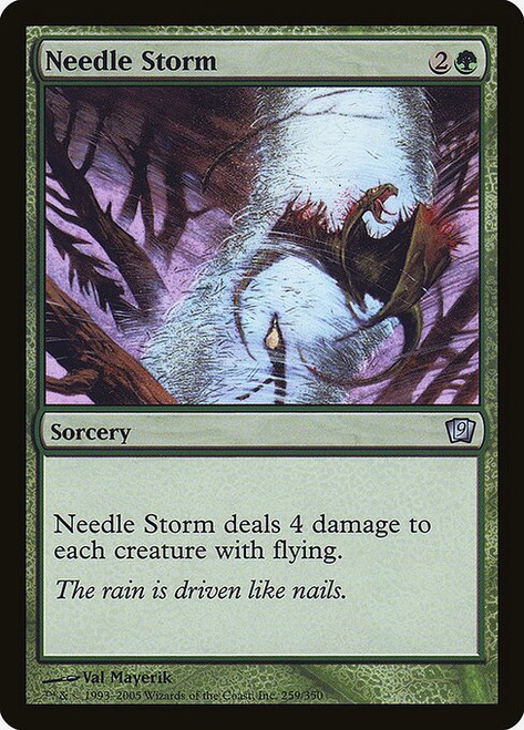 Needle Storm (9ED) (Foil) (#259★)