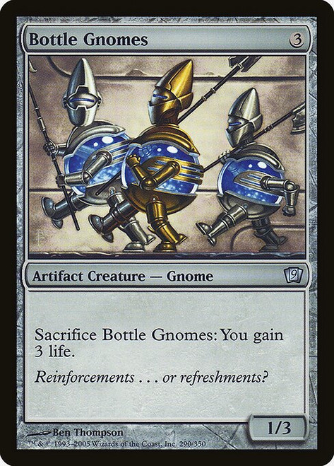 Bottle Gnomes (9ED) (Foil) (#290★)