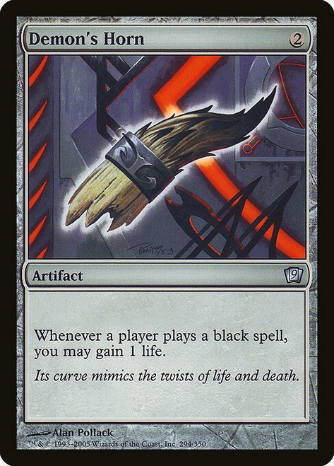 Demon's Horn (9ED) (Foil) (#294★)