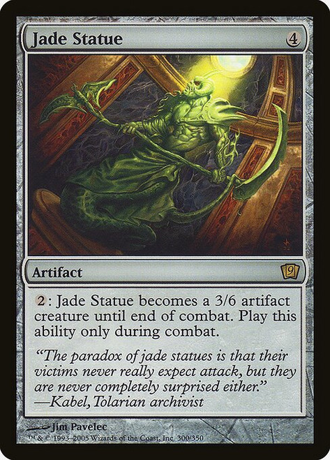 Jade Statue (9ED) (Foil) (#300★)
