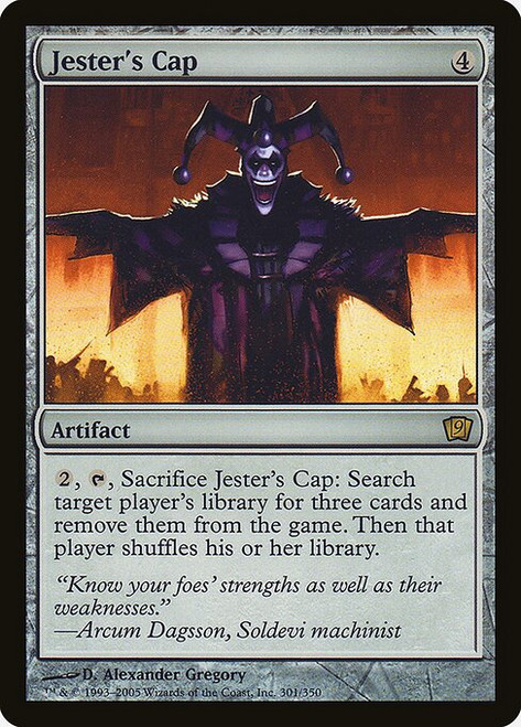 Jester's Cap (9ED) (Foil) (#301★)