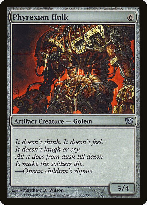 Phyrexian Hulk (9ED) (Foil) (#306★)