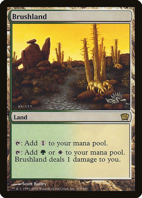 Brushland (9ED) (Foil) (#319★)