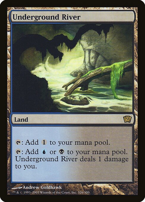 Underground River (9ED) (Foil) (#326★)