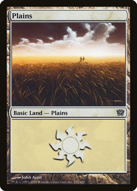 Plains (9ED) (Foil) (#331★)