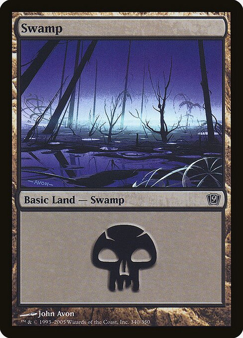 Swamp (9ED) (Foil) (#340★)
