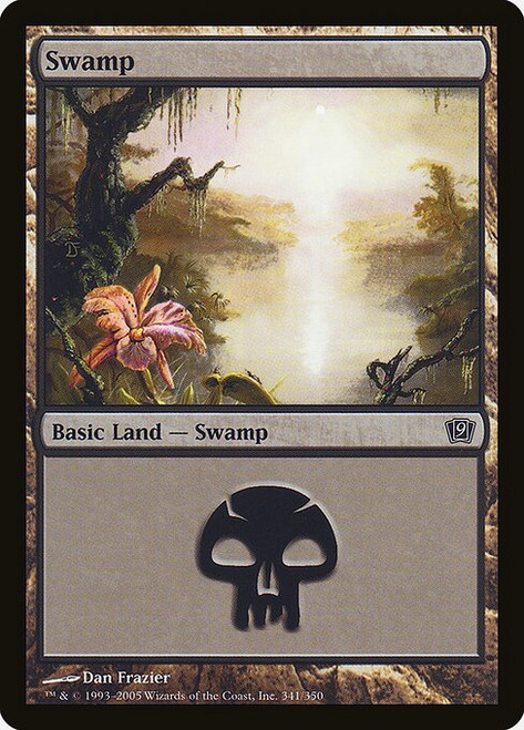 Swamp (9ED) (Foil) (#341★)
