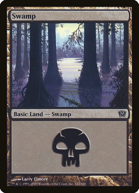 Swamp (9ED) (Foil) (#342★)