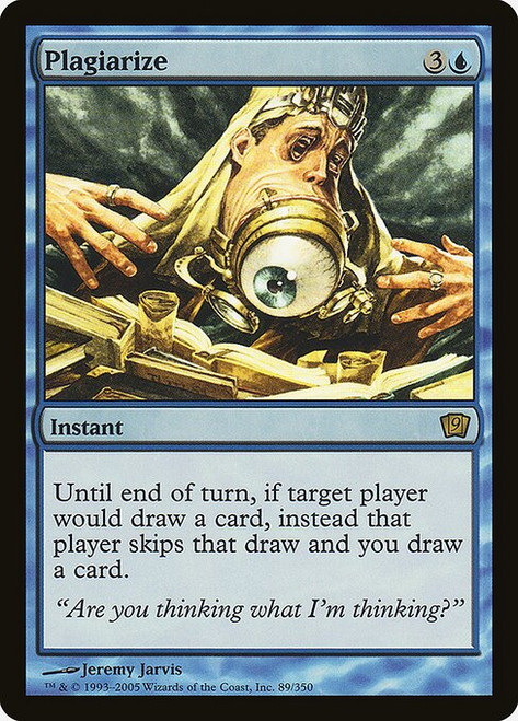 Plagiarize (9ED) (Foil) (#89★)