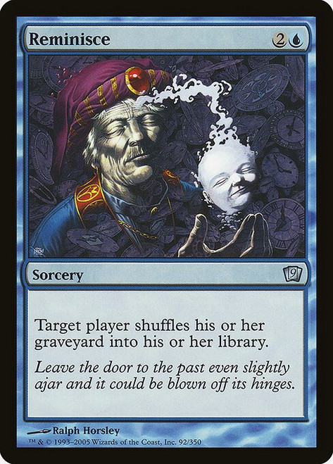 Reminisce (9ED) (Foil) (#92★)