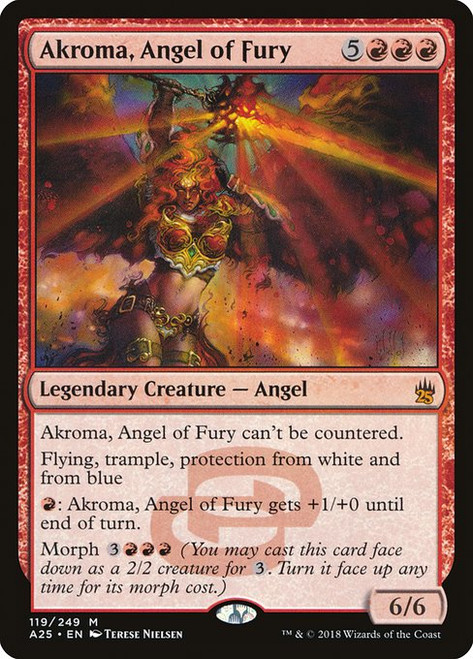 Akroma, Angel of Fury (A25) (Foil) (#119)