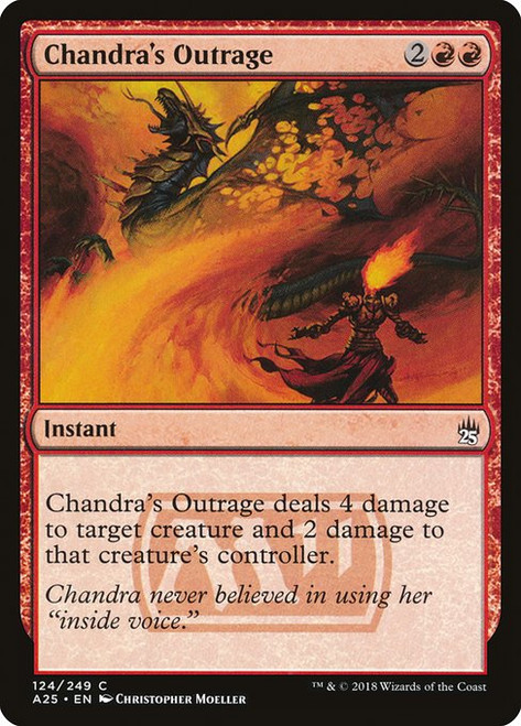 Chandra's Outrage (A25) (#124)
