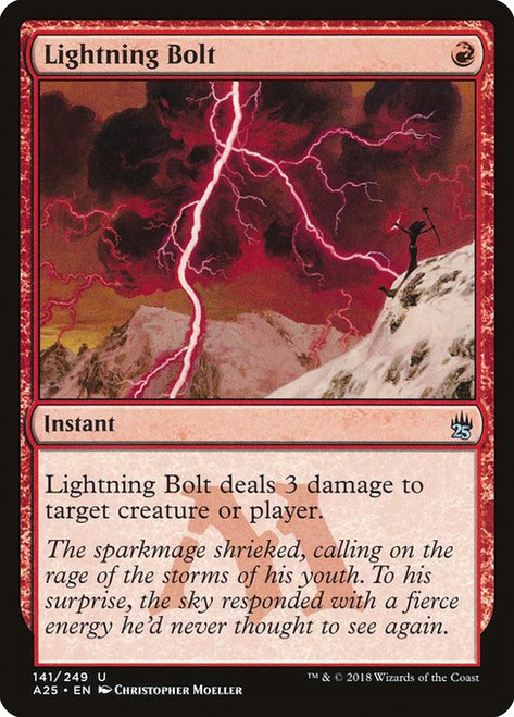 Lightning Bolt (A25) (Foil) (#141)