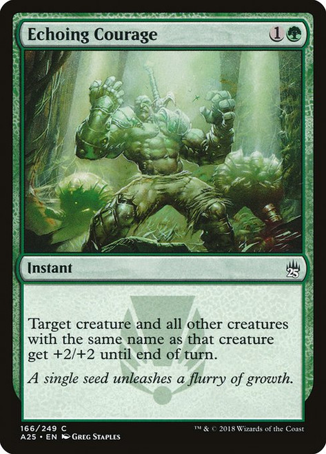 Echoing Courage (A25) (Foil) (#166)