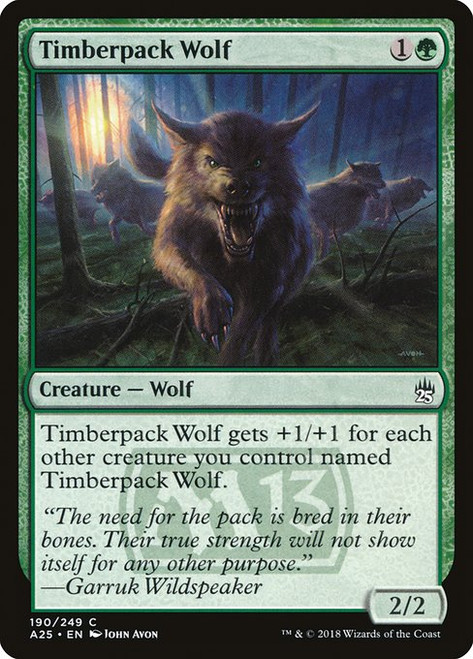 Timberpack Wolf (A25) (Foil) (#190)