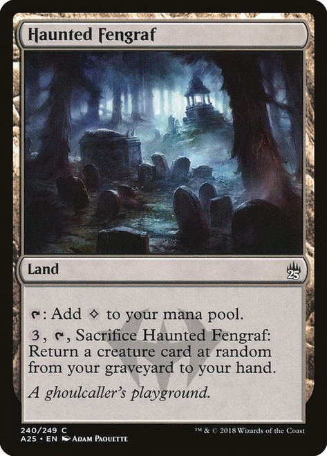 Haunted Fengraf (A25) (Foil) (#240)