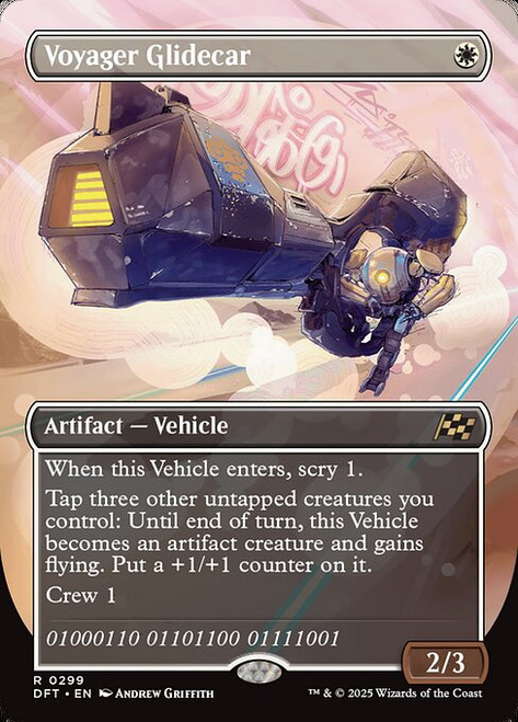 Voyager Glidecar (DFT) (Foil) (Borderless) (#299)