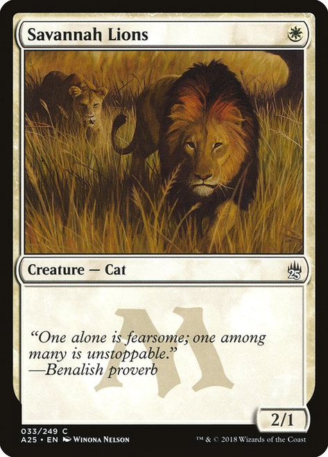 Savannah Lions (A25) (Foil) (#33)