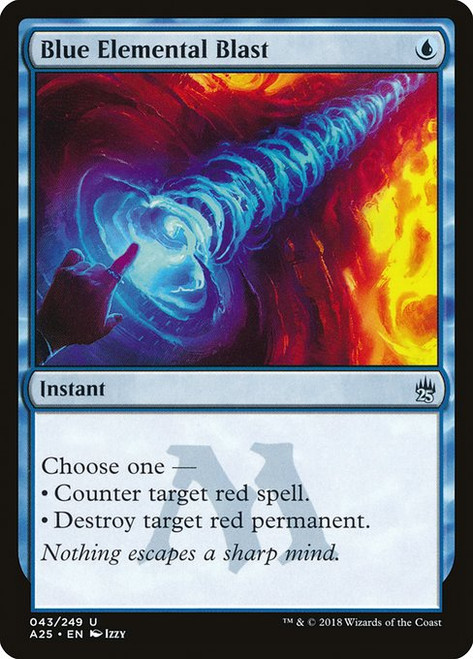 Red Elemental Blast (A25) (#147) - MTG Pirulo