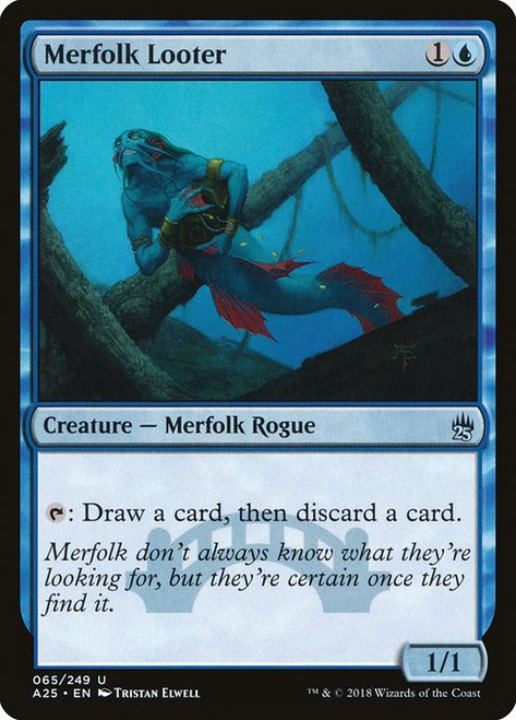 Merfolk Looter (A25) (Foil) (#65)