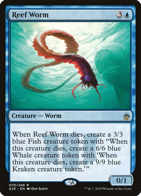 Reef Worm (A25) (Foil) (#70)
