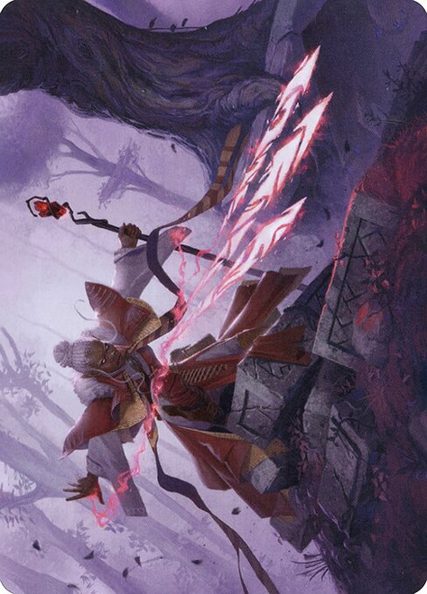 Magic Missile // Magic Missile (AAFR) (Foil) (Borderless) (#48)