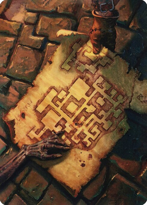 Dungeon Map // Dungeon Map (AAFR) (Borderless) (#57)