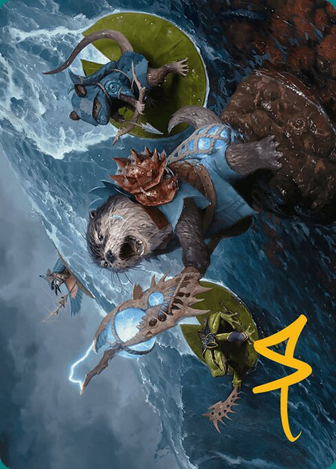 Valley Floodcaller // Valley Floodcaller (ABLB) (Foil) (Borderless) (#13)