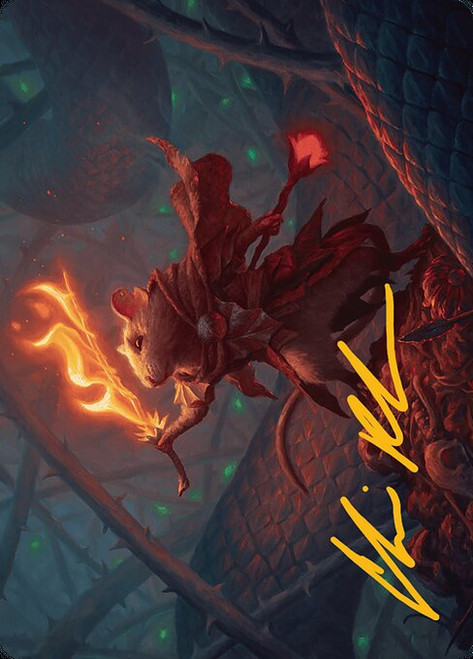 Emberheart Challenger // Emberheart Challenger (ABLB) (Foil) (Borderless) (#19)