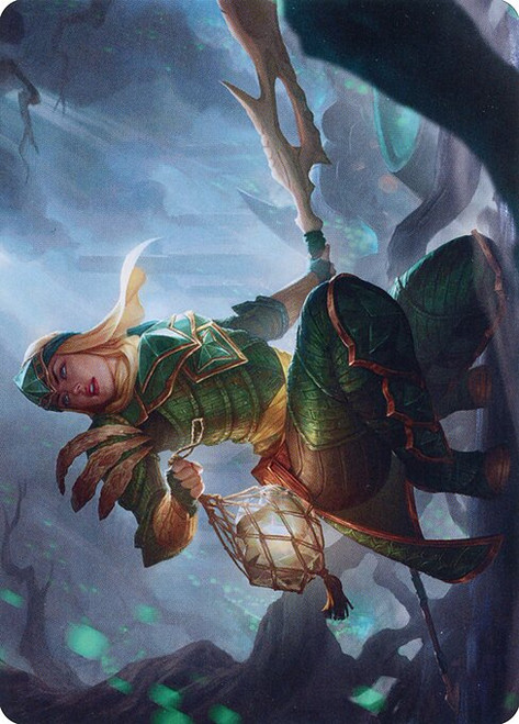 Argothian Opportunist // Argothian Opportunist (ABRO) (Foil) (Borderless) (#22)