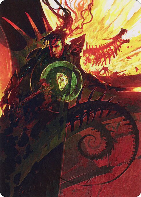 Mishra's Command // Mishra's Command (ABRO) (Foil) (Borderless) (#33)