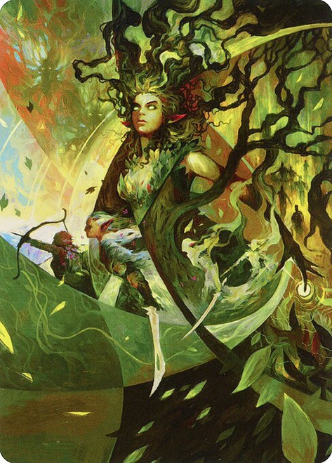 Titania's Command // Titania's Command (ABRO) (Foil) (Borderless) (#34)