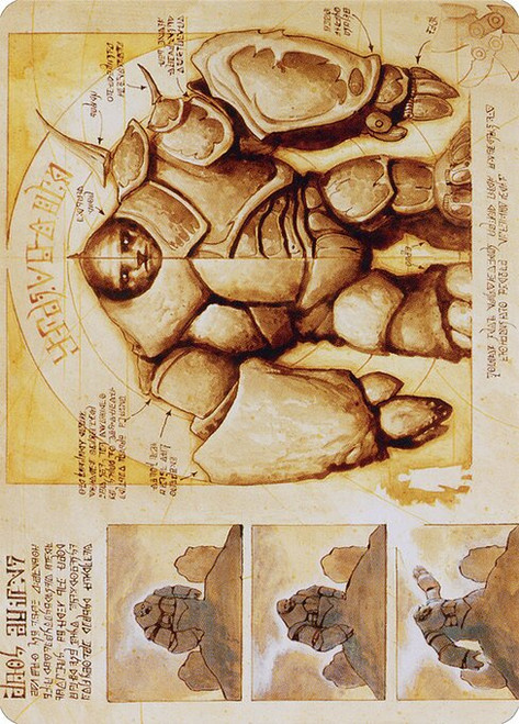 Precursor Golem // Precursor Golem (ABRO) (Borderless) (#72)