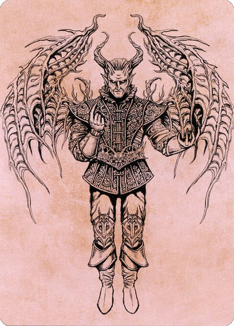 Raphael, Fiendish Savior // Raphael, Fiendish Savior (ACLB) (Foil) (Borderless) (#75)